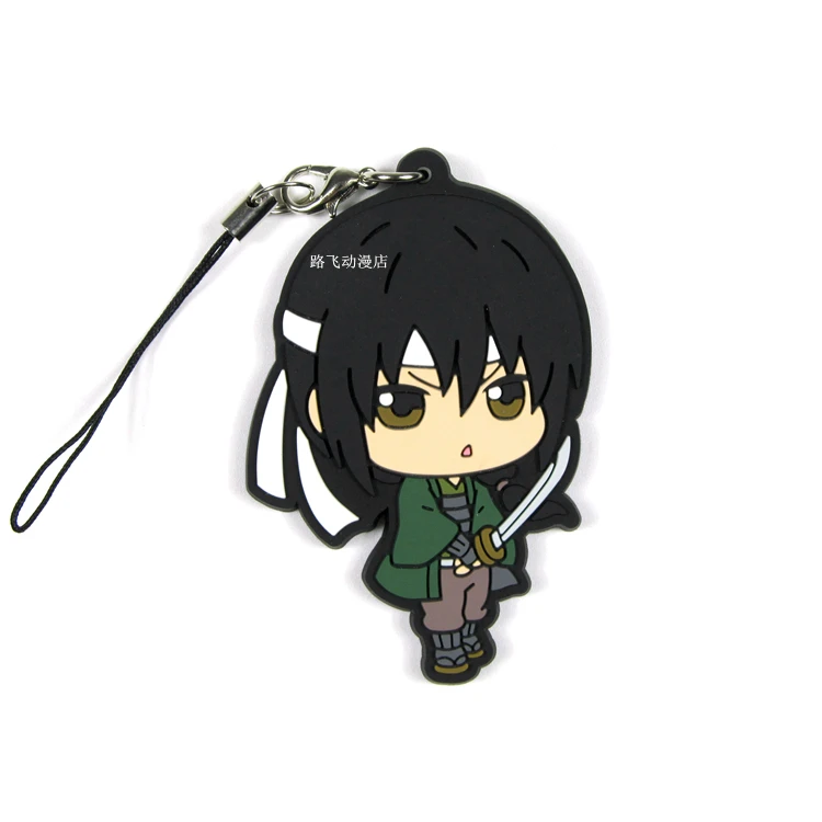 Фигурка героя аниме GINTAMA Sakata Gintoki Kondou Isao Okita Sougo кацура Котаро Takasugi Shinsuke резиновый