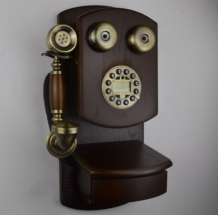 Европейский античный настенный Ретро подвесной металлический вращающийся