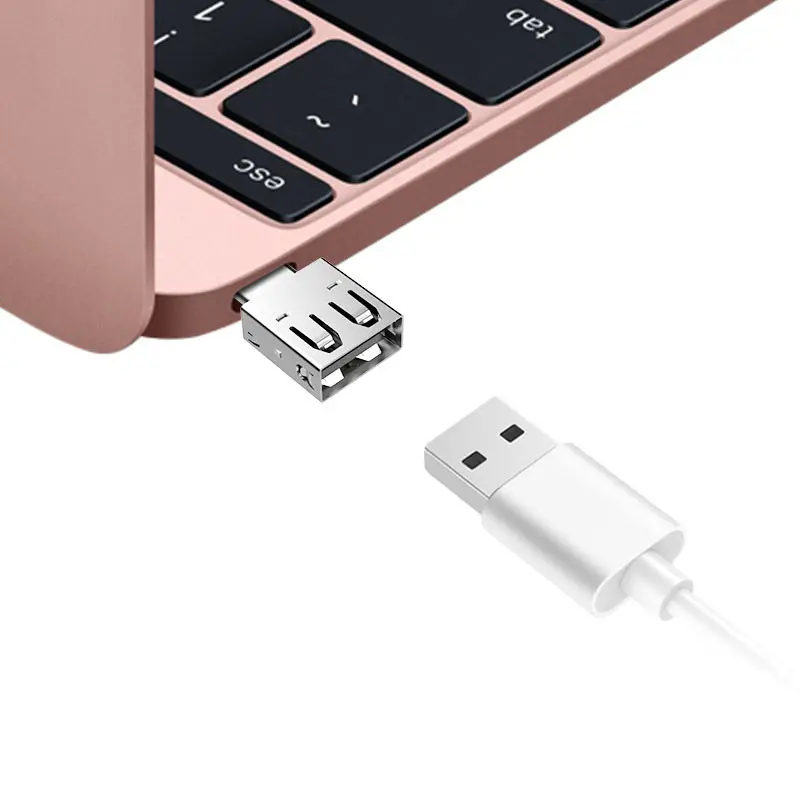 2 шт. интерфейс type C адаптер USB штекер USB2.0 Женский OTG конвертер LSMK99| |