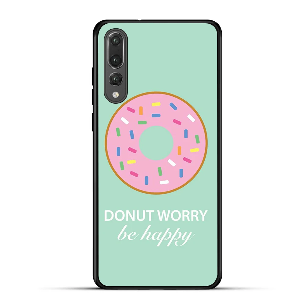 Черный мягкий роскошный задняя крышка из ТПУ для Huawei P10 lite чехол P8 P9 P20 Pro Mate 10 Lite 20 P