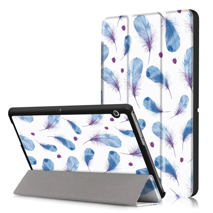 Чехол для huawei MediaPad T3 10 AGS-L09 AGS-L03, 9,6 дюймов, чехол для планшета Honor Play Pad 2 9,6, тонкий флип-чехол из искусственной кожи+ пленка+ ручка