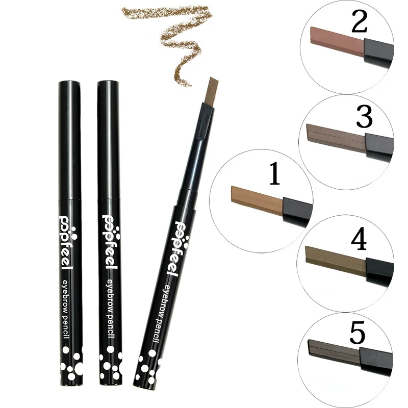 Maquiagem Eyes Makeup Waterproof Eyebrow Pencil Long Lasting Eyeliner Eye Brow Pen Crayon Sourcils Make Up Brown Sobrancelha | Красота и