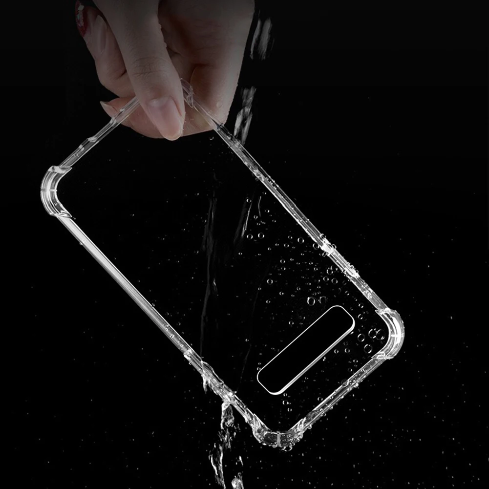 Мягкий противоударный силиконовый защитный чехол для телефона Samsung J4 J6 J7 A6 A8 A9 A8S |
