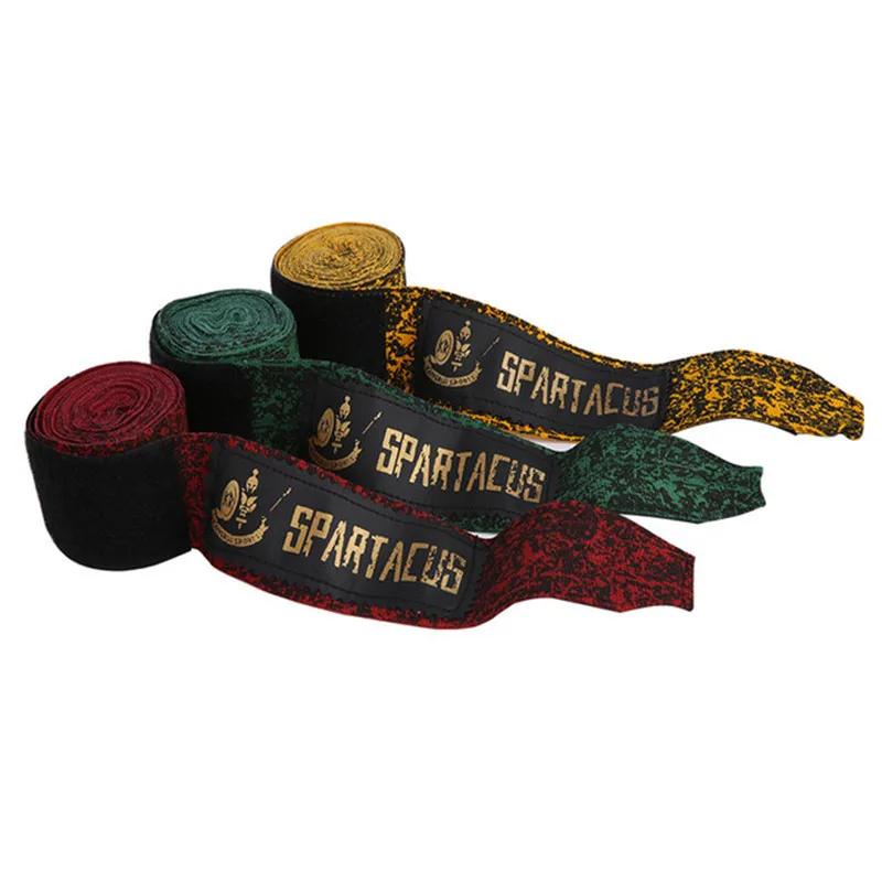 One Pair Boxing Bandage Wrist Straps Sports Sanda Taekwondo Hand Gloves Wraps Bandagem Muay Thai 3M 5M Bandage