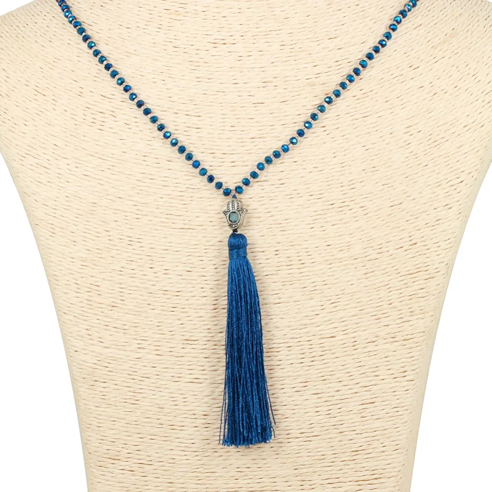 Уникальные дизайнерские ювелирные изделия модные Висячие бусины с кисточками