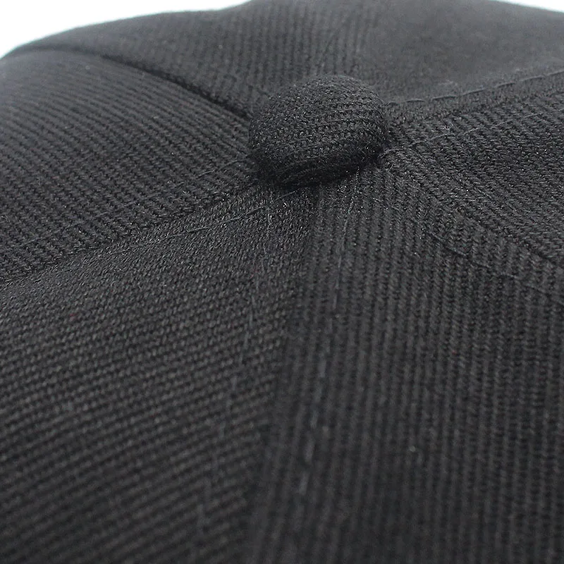 Кепка для бейсбола Черная кепка твердая цветная Snapback повседневная