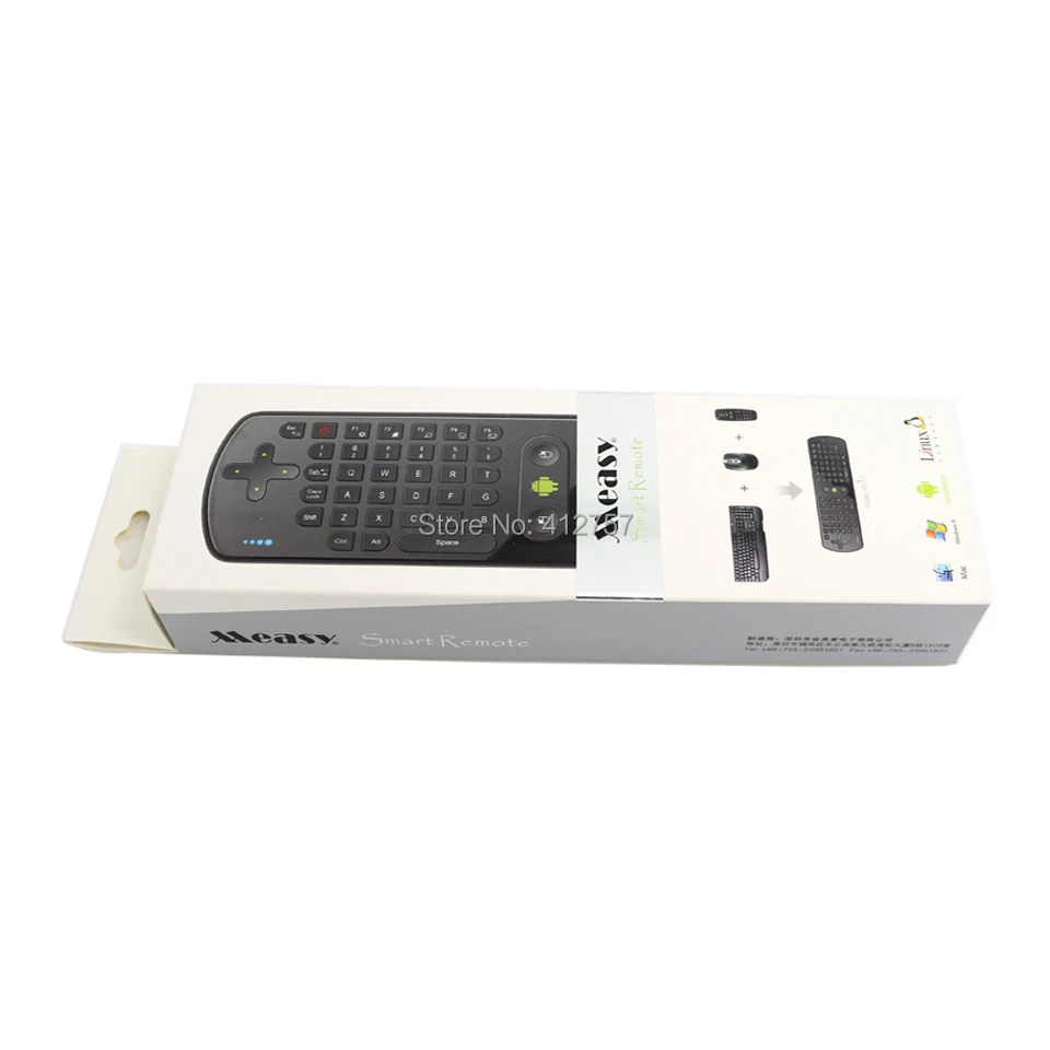Measy RC11 русская 2,4 ГГц Мини Беспроводная клавиатура Air mouse для Android tv Box/Mini PC/ноутбук/Проекторы