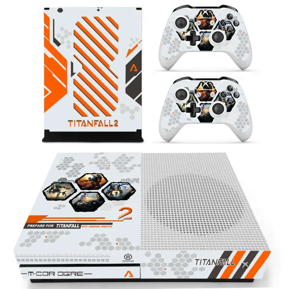 Наклейка Titanfall 2 для Xbox One S консоль и контроллеры Slim Skin Виниловая