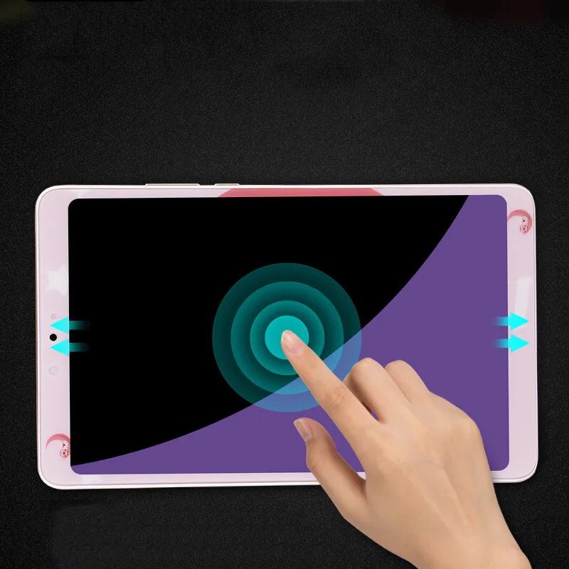 Оригинальное закаленное стекло 2.5D для Xiaomi Mi Pad 4 защита экрана от синего цвета Plus