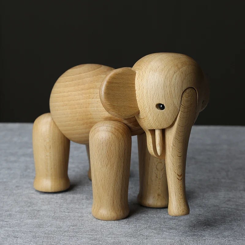 Домашний декор украшения из массива дерева буковое дерево размер слона