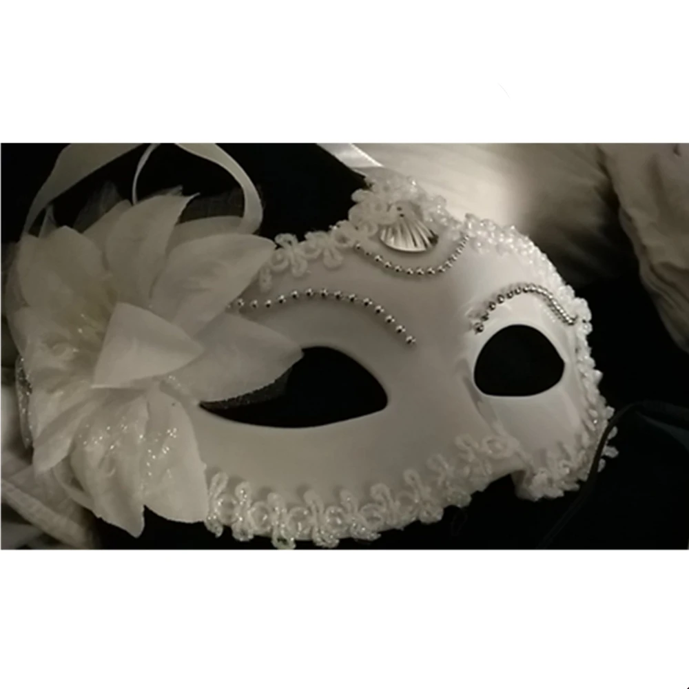 1 шт. творческий белый пикантная маска на глаза Венецианский маскарад