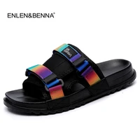 new 2020 summer eva massage fashion sandals beach slippers for mens flip flops casual patchwork breathable men sandalias hombre