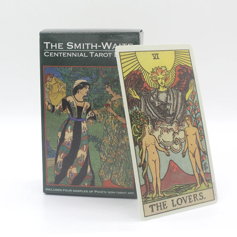 Полный английский Smith Waite Centennial Таро карты игра с английским буклетом инструкции