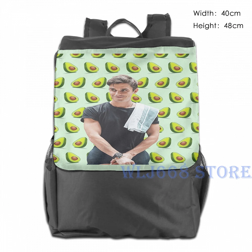 Забавные сумки на плечо с графическим принтом для женщин рюкзак одно авокадо и