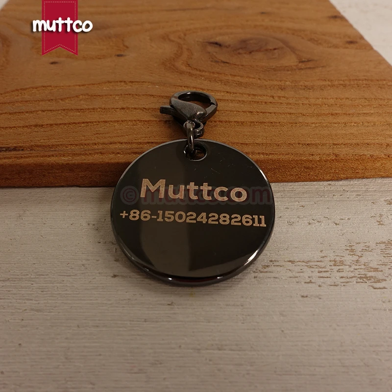 Дит 013 розничная продажа с лазерной надписью круглые собачки этикетки для собак