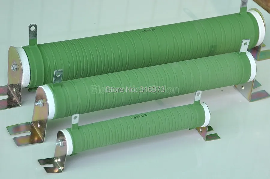 2 Ом 100 Вт неиндуктивный проволочный керамический трубчатый резистор с покрытием