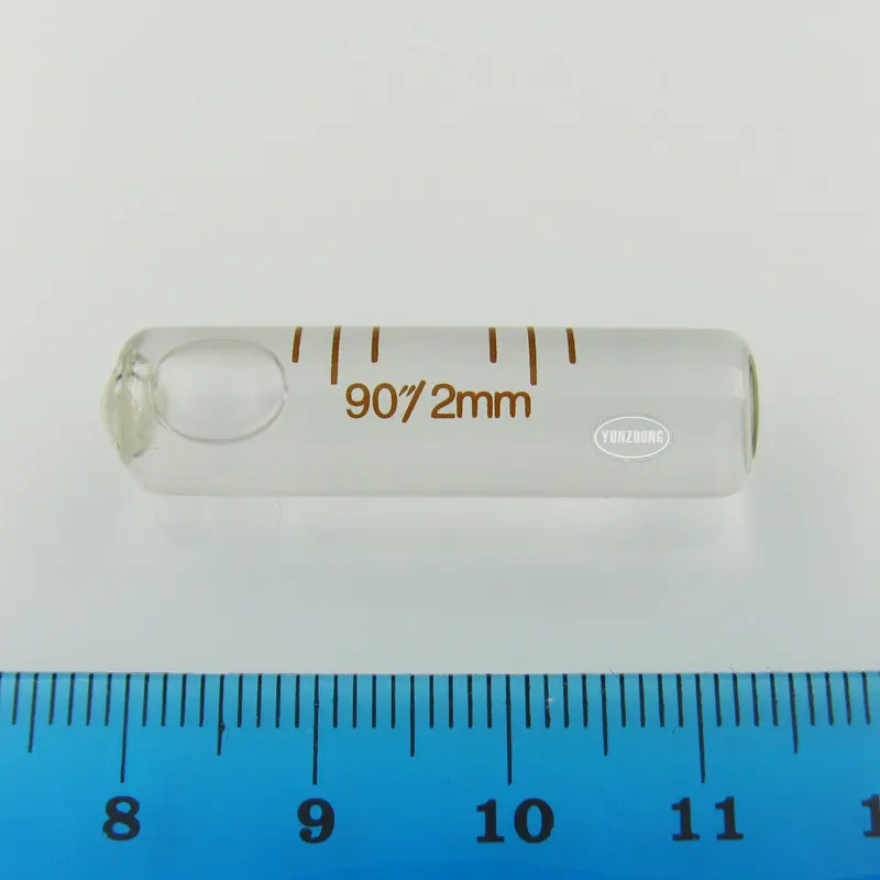 Стеклянная трубка QASE 9*36 мм 90 &quot/2 высокой точности пузырьковый цилиндр