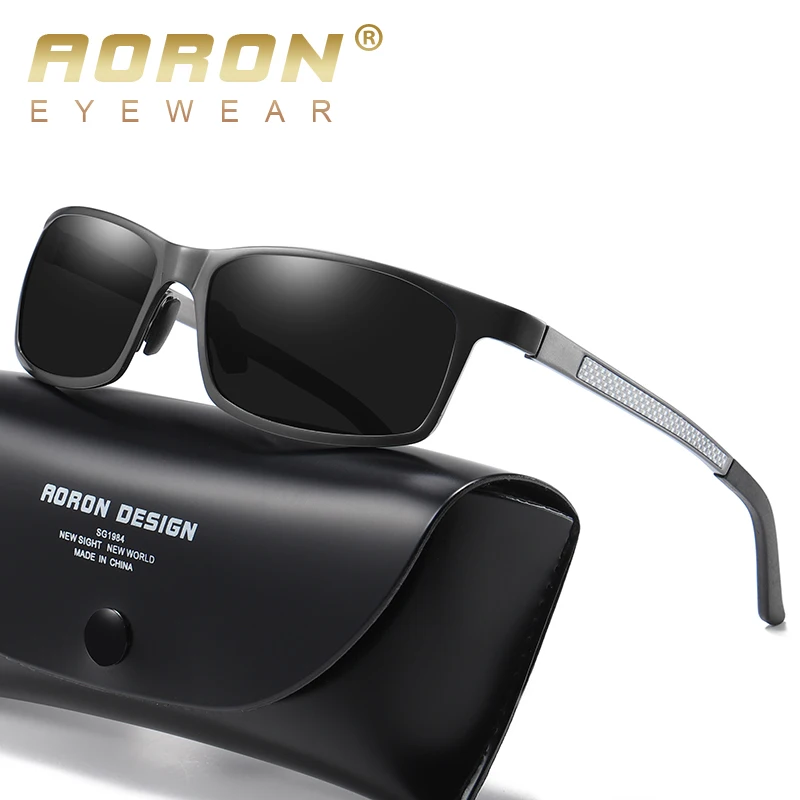 Aoron мужские поляризованные солнцезащитные очки уличные спортивные