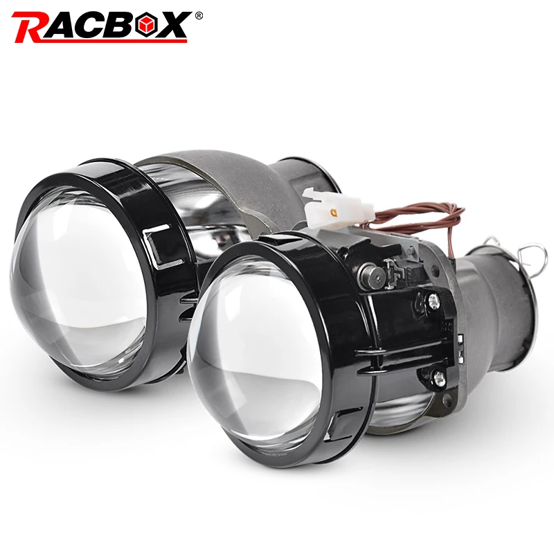 RACBOX 2 шт. 3 дюймовый Круглый Стиль Q5 Обновление Привет/ближний свет объектив