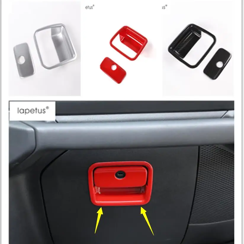 Аксессуары Lapetus подходят для Jeep Wrangler JL 2018 2020 бардачок ручка хранения застежка
