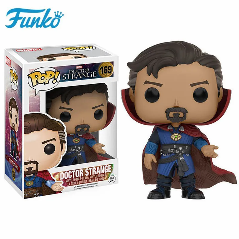 Виниловая кукла FUNKO POP Marvel волшебная экшн фигурка Dr. Strange коллекция игрушки для
