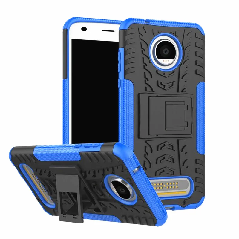 For Motorola Moto Z2 Play Case 5.5&quot Hybrid TPU Silicone + Hard Phone Protective Back Cover | Мобильные телефоны и