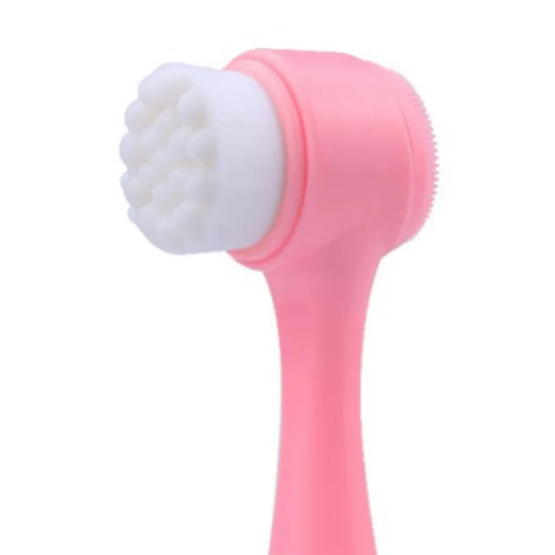 Двухсторонний силиконовый телефон портативный размер 3D Очистка лица