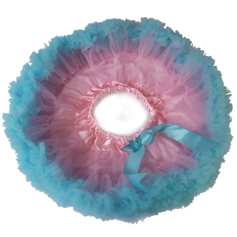 Юбка-пачка; юбки для маленьких девочек; светло-голубая и розовая резинка; Одежда для маленьких девочек; одежда для дня рождения