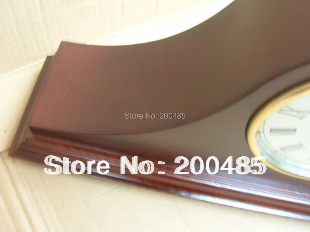 Napoleon hat wooden antique mantle table clock with westminster chime desk | Дом и сад