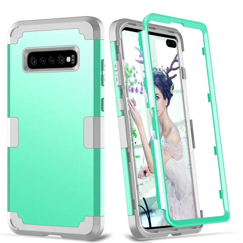 Роскошный красочный силиконовый мягкий полиуретан для Samsung Galaxy s10 Plus