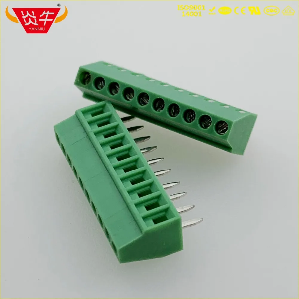 KF308 2 54 мм 10PIN мини PCB Универсальный винтовой клеммный блок DG308 KF128-2.54-10P MPT0 5/10-2 54-1725737