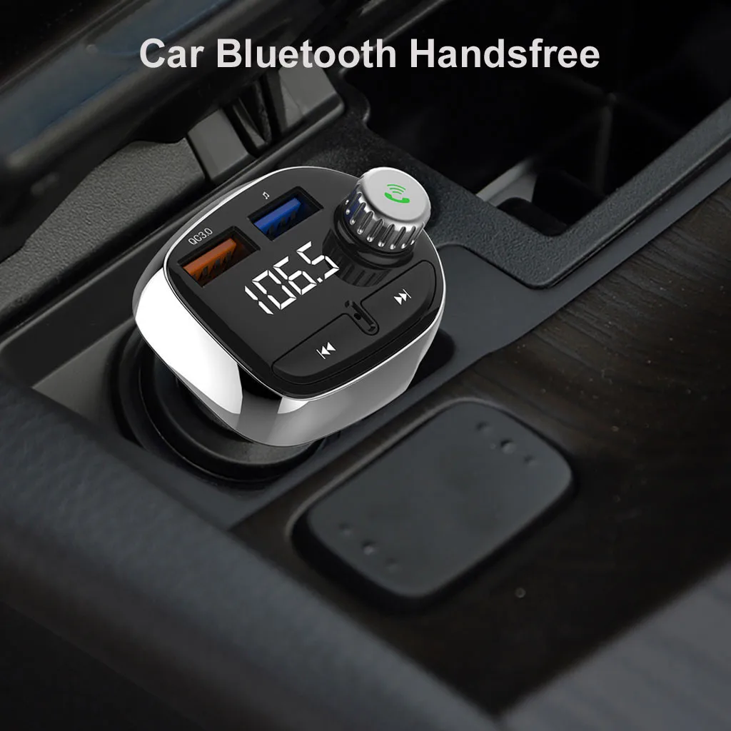 Автомобильное беспроводное зарядное устройство для мобильного телефона с Bluetooth