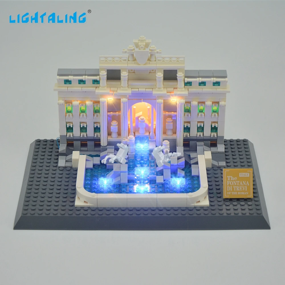 

Lightaling LED Light Kit For 21020 Trevi Fountain