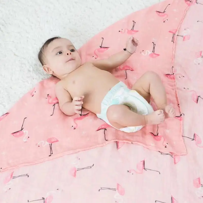 Одеяло детское из муслина 120x120 см 150 г|blanket swaddle|swaddle baby blanketsoft blankets |