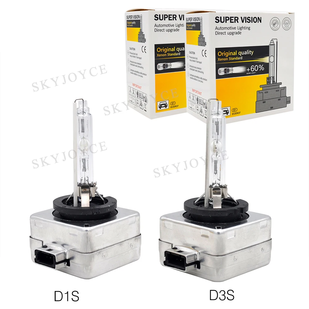 55 Вт Ксеон D1S HID ксеноновая D1S D1R D2R D3S D4R D4S D2S фар лампа 4300K 5000K 6000K 8000K 35 Вт/55 Вт D1S D2S HID ксеноновая лампа