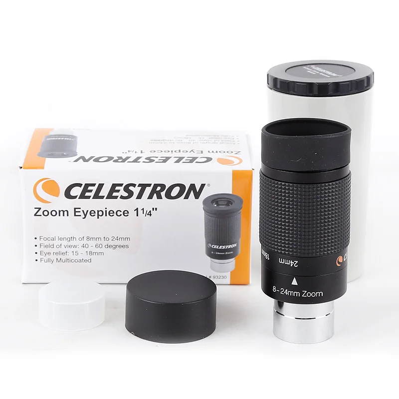 Celestron astronomical telescope 8-24mm Zoom Eyepiece 1.25in