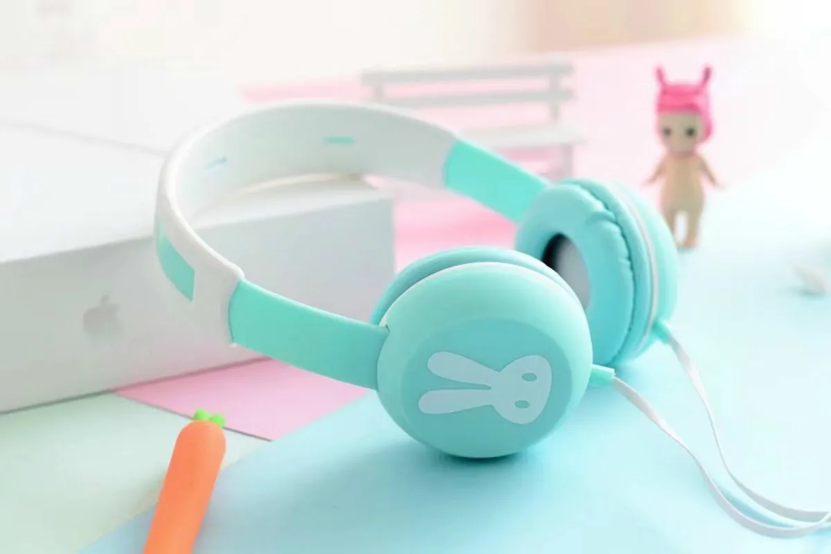 GOXIIS милые наушники ярких цветов Наушники Hi-Fi студент стереомикрофон мобильный