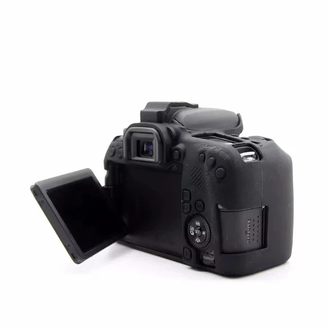 Мягкий силиконовый чехол для камеры защитный чехол для canon eos 77d резиновый чехол с отверстием для аккумулятора 77D сумка для камеры