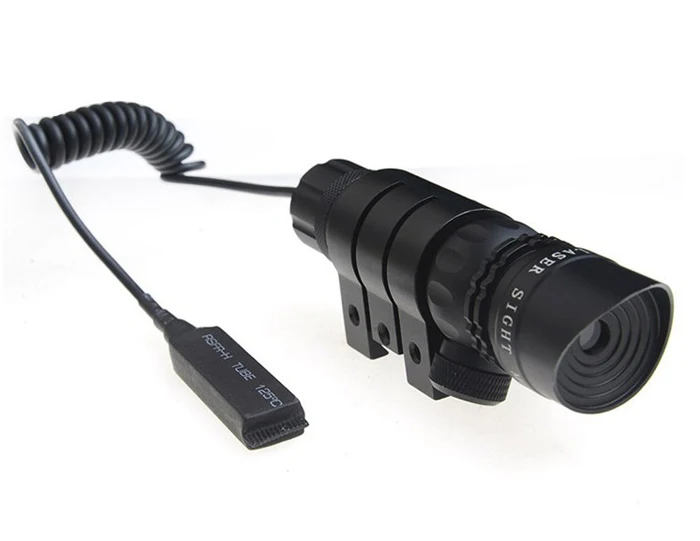 Уличный Тактический лазерный прицел 5 мВт красный зеленый лазер 650 нм осветитель