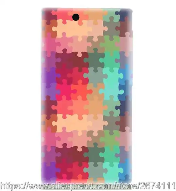 Кристалл пластиковый прозрачный сторона живопись Гибкая жесткий чехол для Sony XL39H