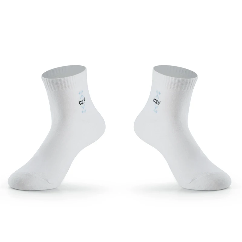 Мужские однотонные хлопковые носки брендовые Новые повседневные бизнес