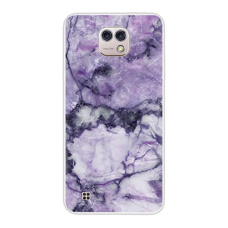 For LG X Cam Case Luxury Fundas Marb Back Covers for K580 K580DS Coque Soft Silicone Capa Lg 5.2&quot Cases |