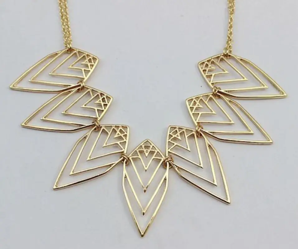 Женские пляжные Чокеры Колье в стиле бохо ажурные ретро с сердечками и цветами