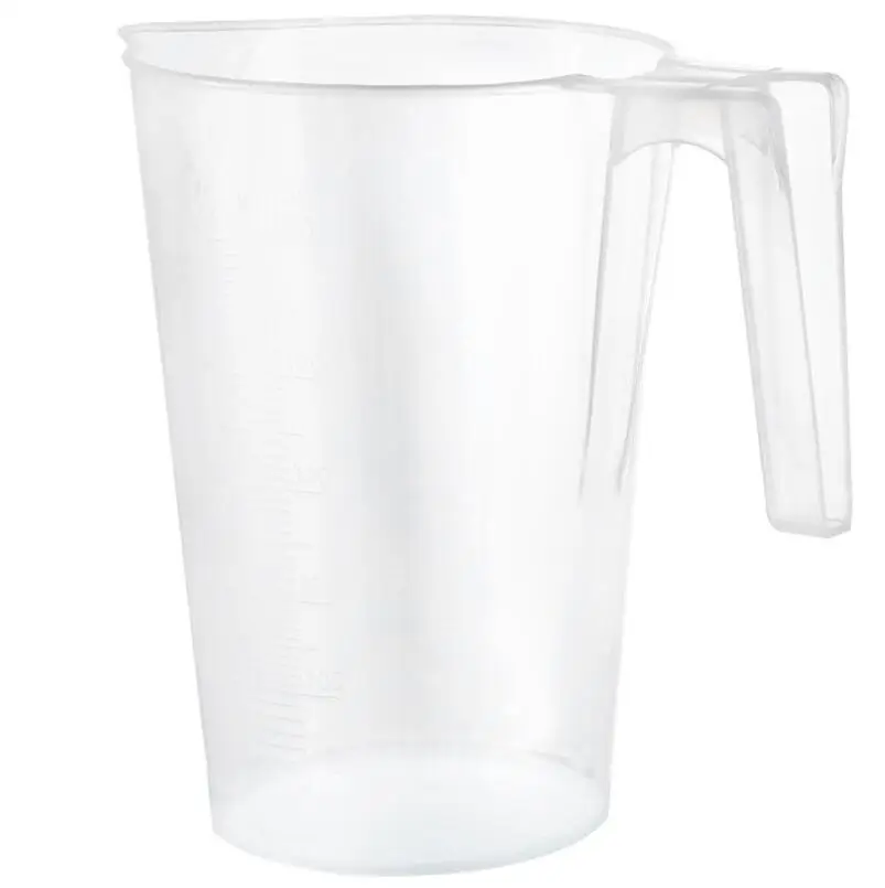 3Pcs Household Kitchen Baking Tool With Carved Measuring Cup Plastic PP Cylinder Large Capacity Transparent Barrel | Дом и сад