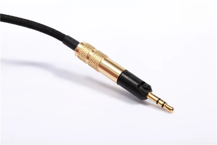Кабель для обновления OFC для Sennheiser MOMENTUM 2,0 посеребренный Встроенный микрофон дистанционный аудио шнур для iPhone Andriod