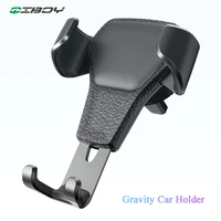 gravity stand car phone holder air vent mount gps mobile cellphone holder for iphone x 8 7 6 plus samsung s10 smartphone support
