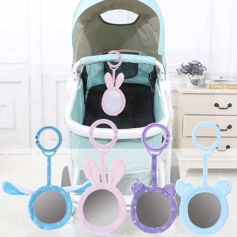 Детская коляска подвесные зеркальные игрушки милая кукла животное мягкие