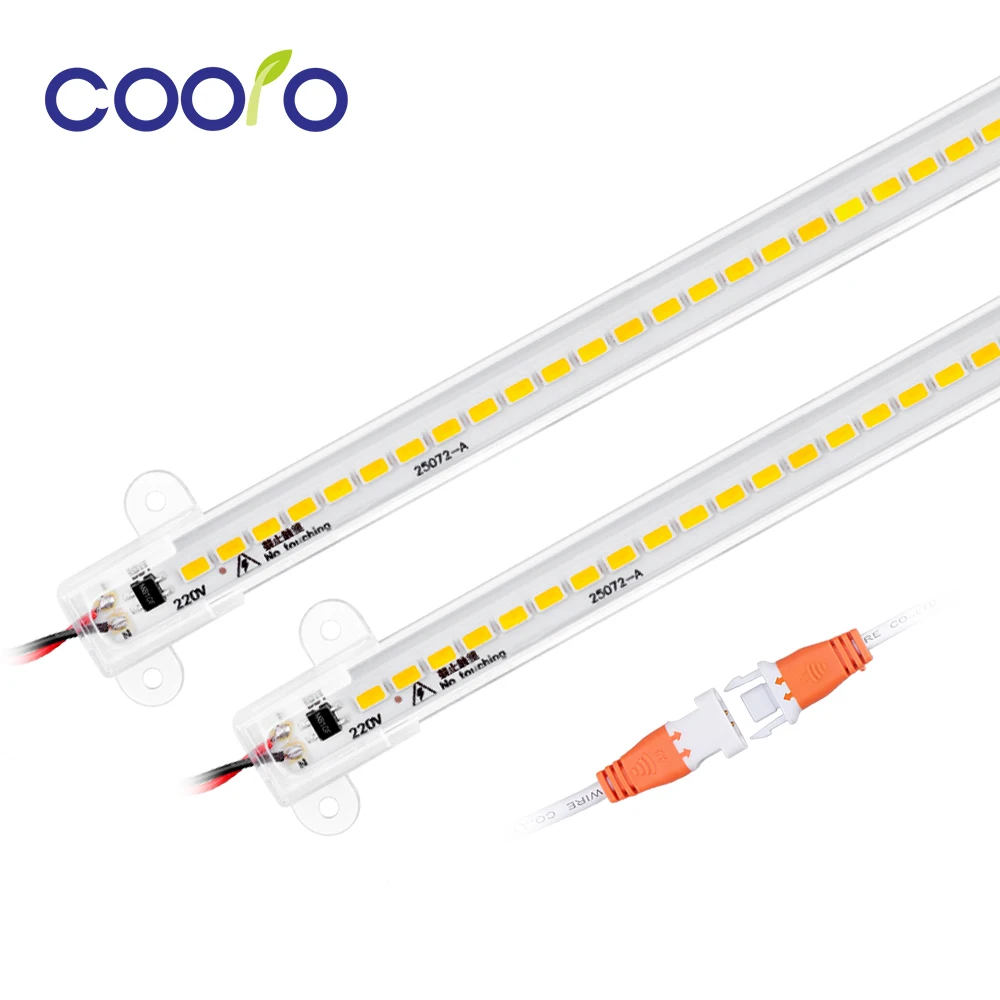 AC220V светодиодный светильник для бара высокой яркости 50 см 5730 с жесткой