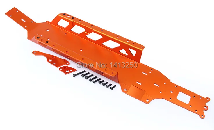 Preise CNC Alle-In-One-chassis Platte TS-H85177 Für Baja Teile, Splitter, Titanium Und Orange Wählen, Freies Verschiffen.