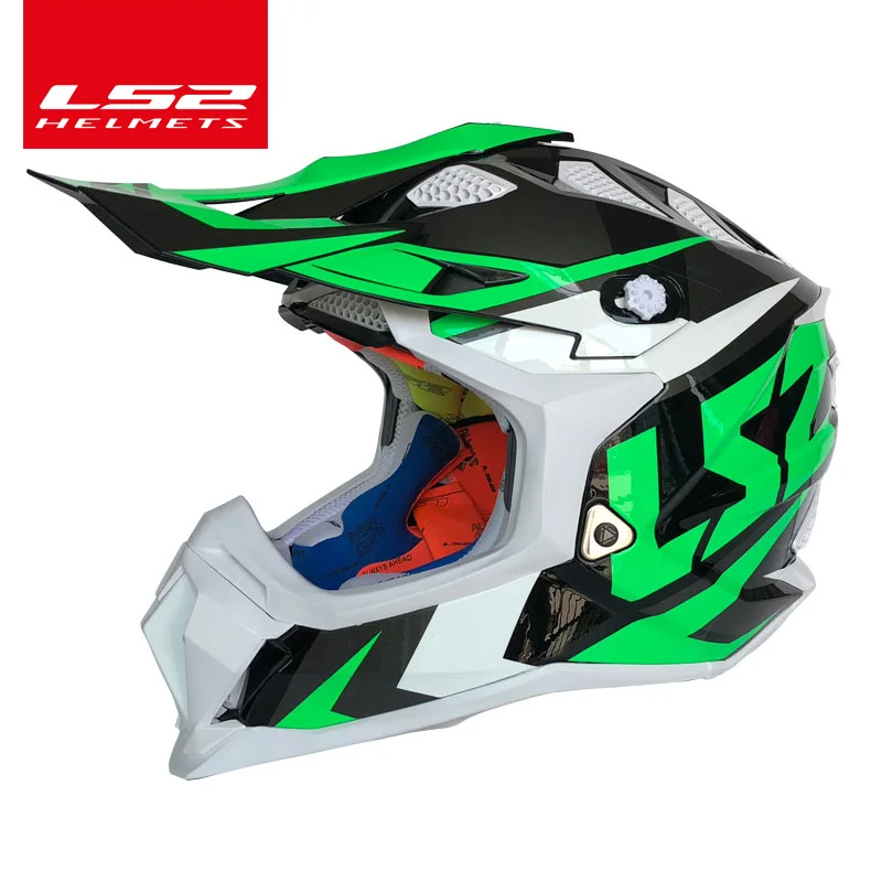 LS2 SUBVERTER внедорожный шлем мотошлем moto cross LS2 MX470 кПа мото rcycle шлемы - Цвет: 3